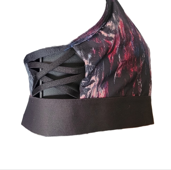 ✨️2/$20 NWOT Victoria's Secret Multicolored Sports Bra Size L - Picture 3 of 3